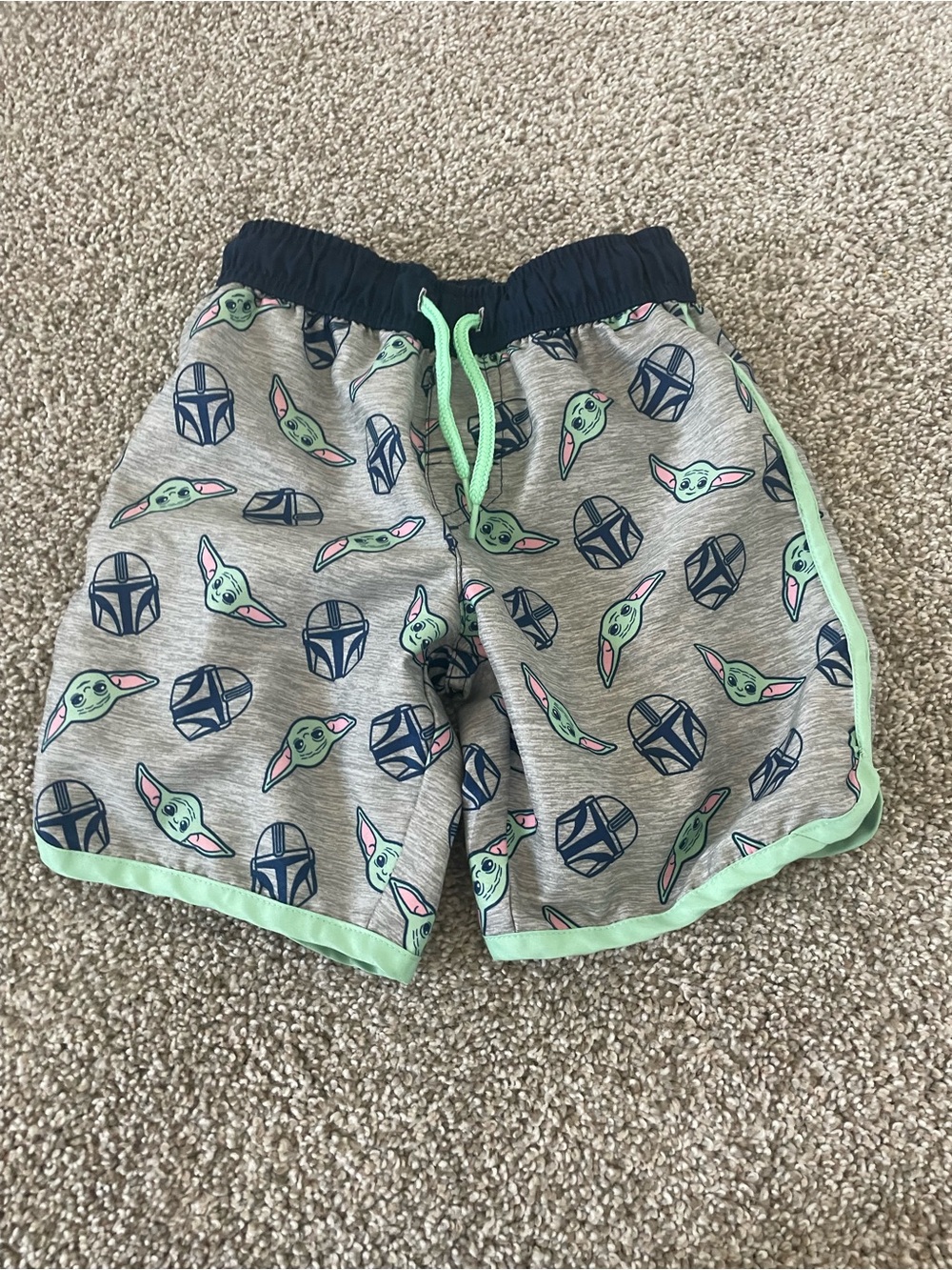 ‼️Mix and Match 3 items for $5‼️Star Wars Yoda Storm Trooper XS boys swim trunks